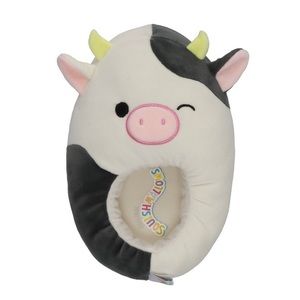 NWT. SQUISHMALLOWS Connor The Cow Slippers